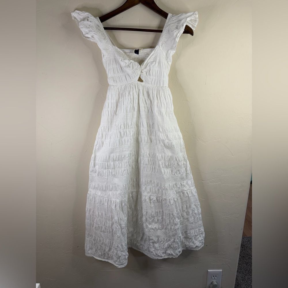 Spring cottage core Maxi Dress